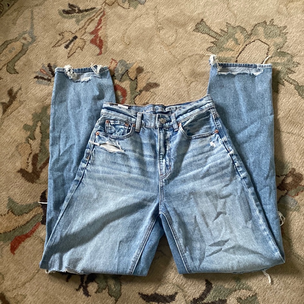 American Eagle Highest Rise Baggy Straight Jean